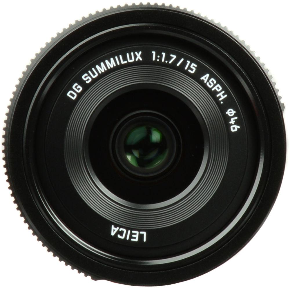 Objektyvas Panasonic Lumix 15mm F/1.7 Leica DG Summilux (Sidabrinis)