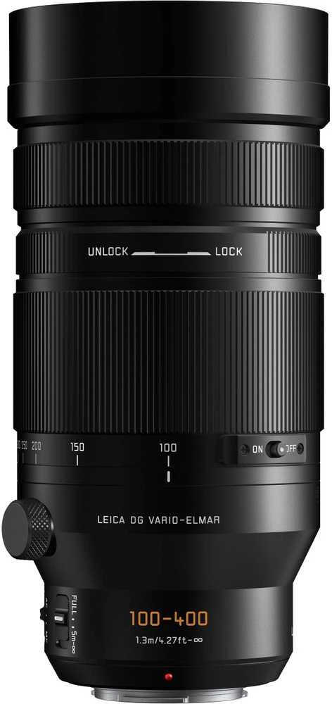 Objektyvas Panasonic LEICA DG VARIO-ELMAR 100-400mm / F4-6.3 II ASPH. / POWER O.I.S. (H-RSA100400)