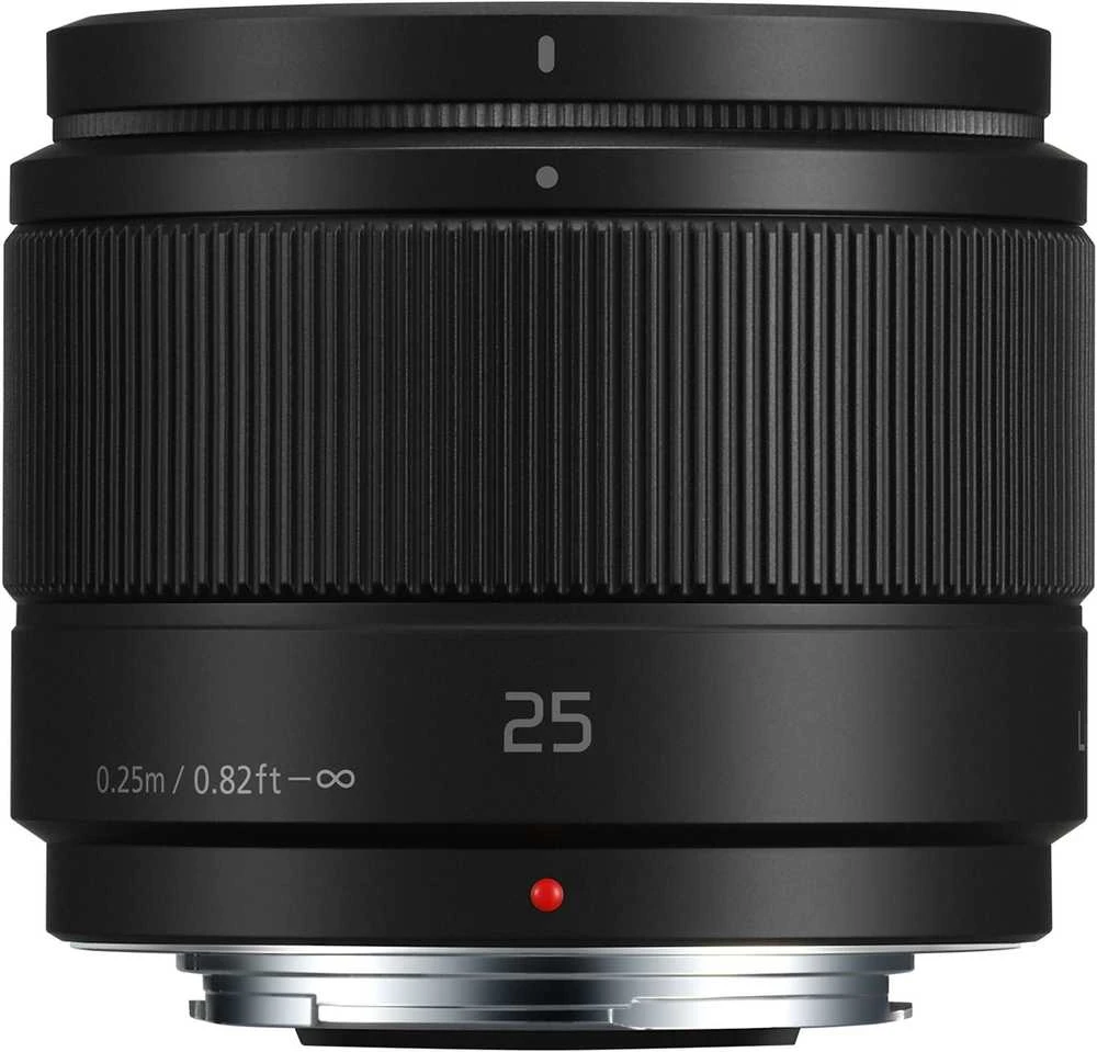 Objektyvas Panasonic LUMIX G 25mm f/1.7 Asph. (H-H025E-K) Juodas