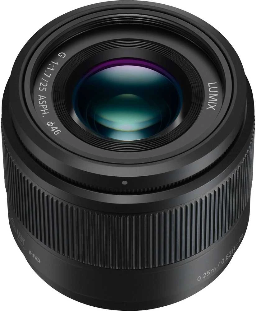 Objektyvas Panasonic LUMIX G 25mm f/1.7 Asph. (H-H025E-K) Juodas