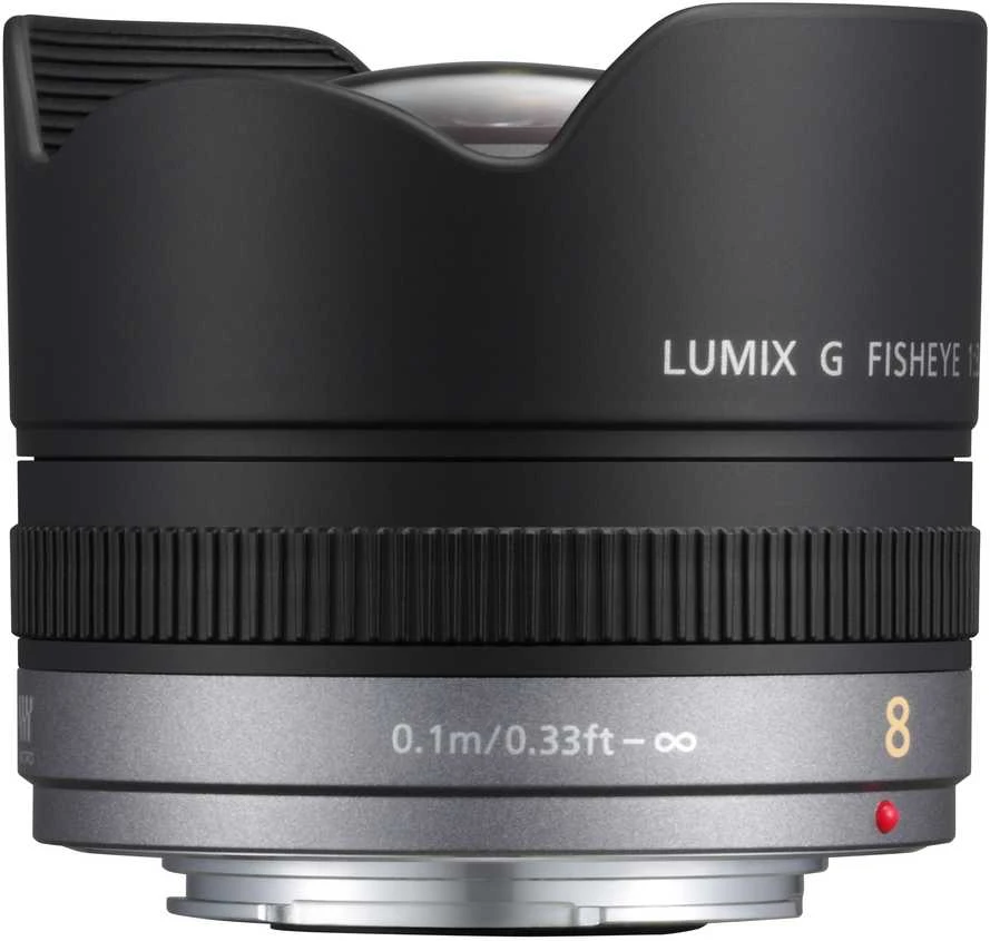 Objektyvas Panasonic LUMIX G FISHEYE 8mm / F3.5 (H-F008)