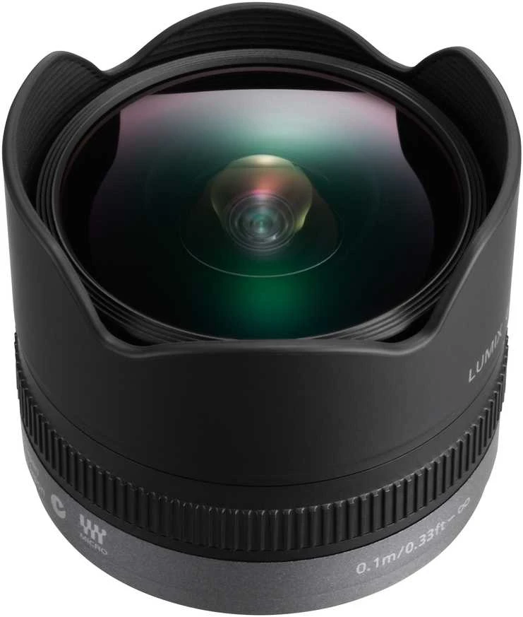 Objektyvas Panasonic LUMIX G FISHEYE 8mm / F3.5 (H-F008)