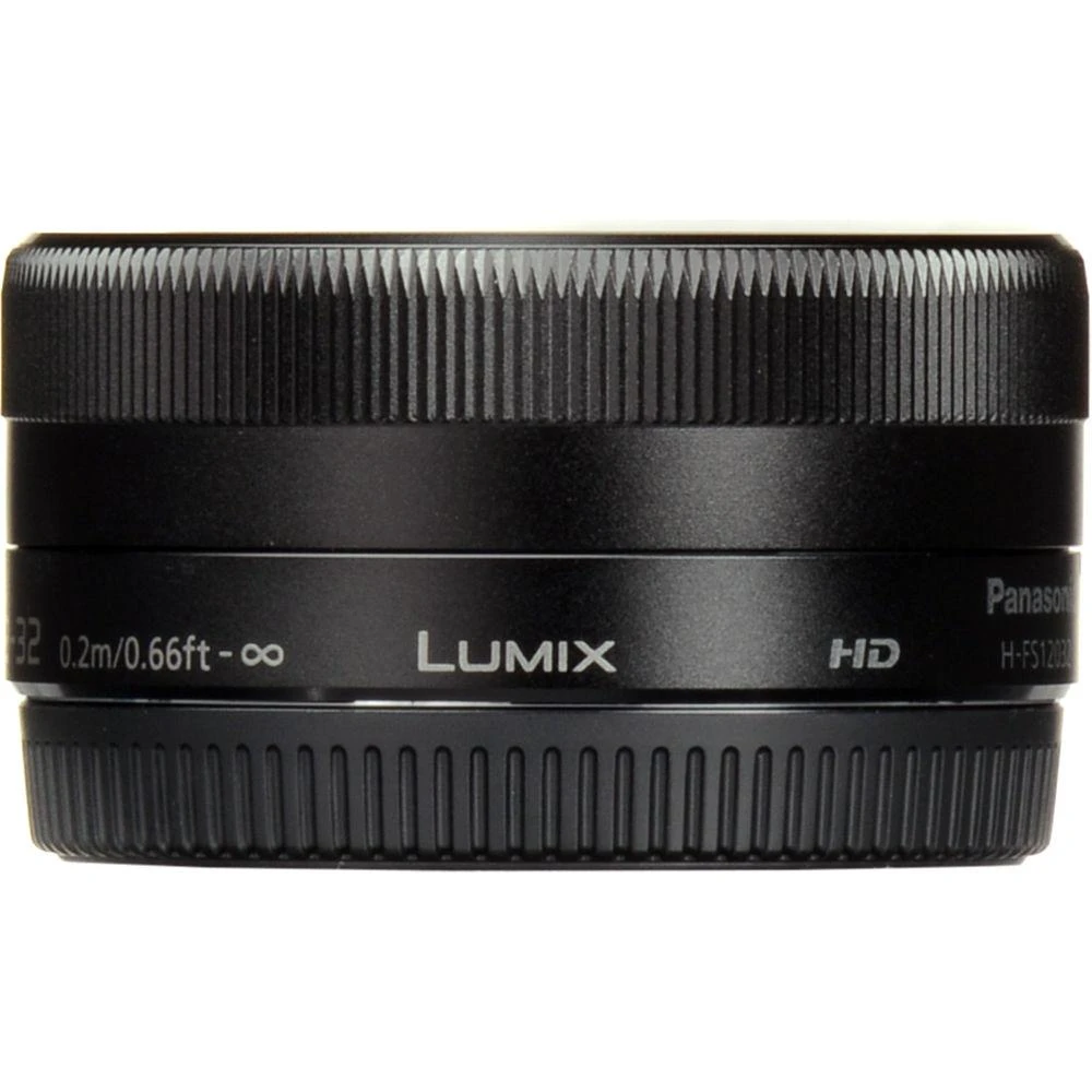 Objektyvas Panasonic LUMIX G VARIO 12-32mm / F3.5-F5.6 ASPH. / MEGA O.I.S. (H-FS12032-K) Juodas