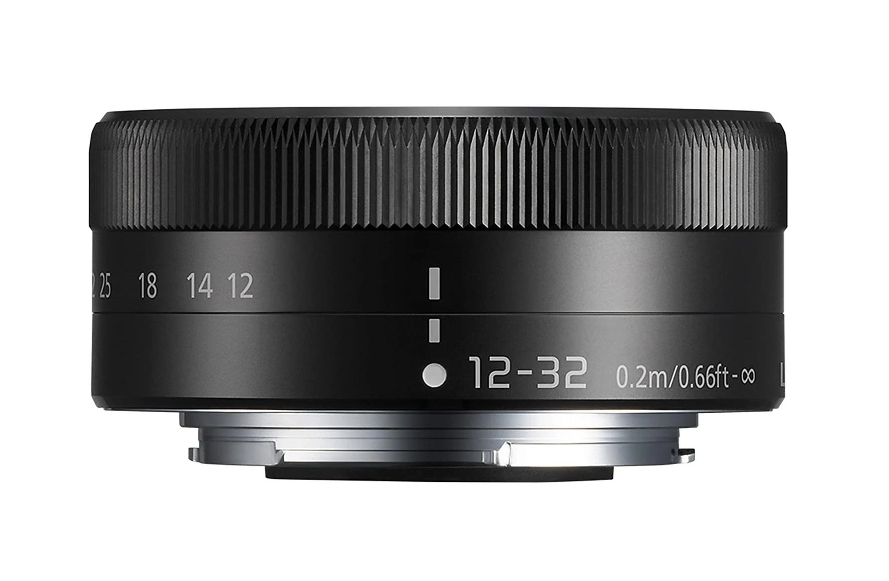 Objektyvas Panasonic LUMIX G VARIO 12-32mm / F3.5-F5.6 ASPH. / MEGA O.I.S. (H-FS12032-K) Juodas