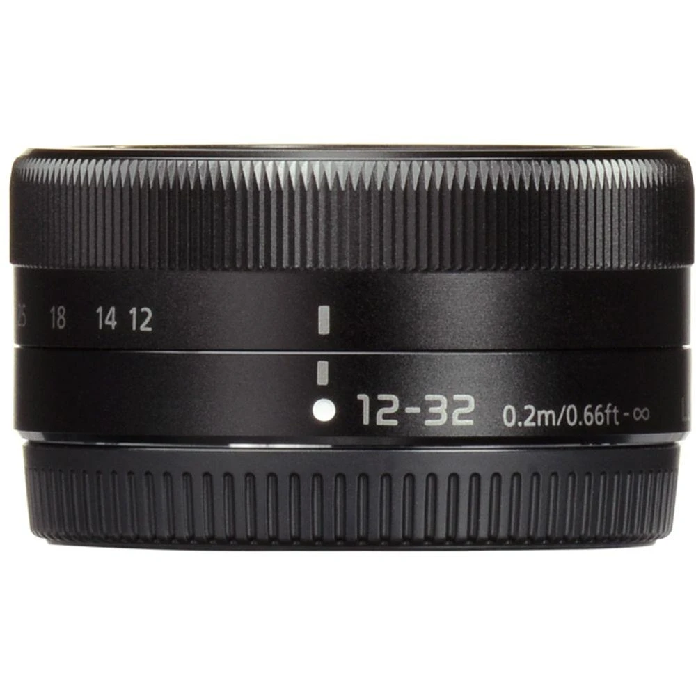 Objektyvas Panasonic LUMIX G VARIO 12-32mm / F3.5-F5.6 ASPH. / MEGA O.I.S. (H-FS12032-K) Juodas