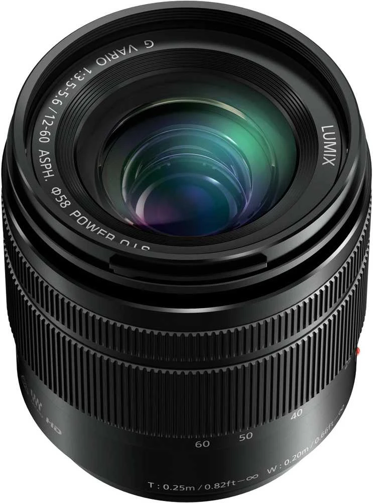 Objektyvas Panasonic LUMIX G Vario 12-60mm F3.5-5.6 ASPH. / POWER O.I.S. (H-FS12060)