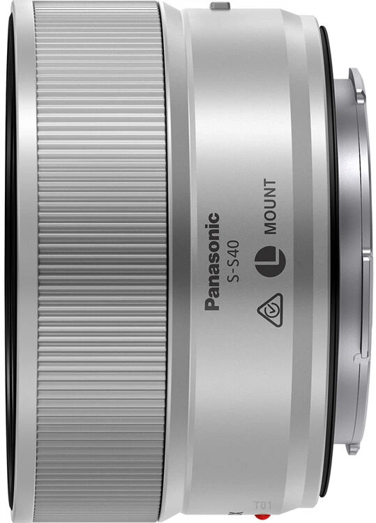 Objektyvas Panasonic LUMIX S 40mm F2 (S-S40E-S) (Sidabrinis)