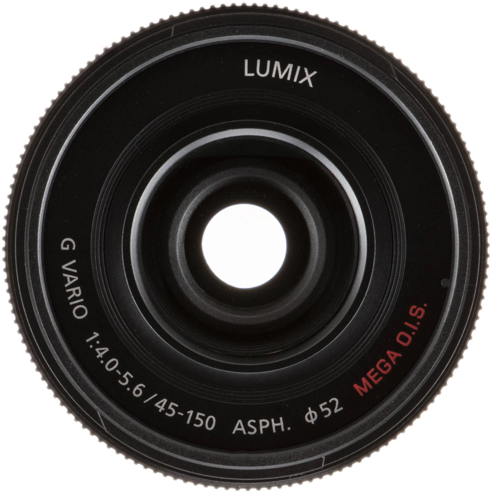 Objektyvas Panasonic LUMIX G Vario 45-150mm f/4-5.6 Asph. Mega O.I.S. (H-FS45150-K) Juodas