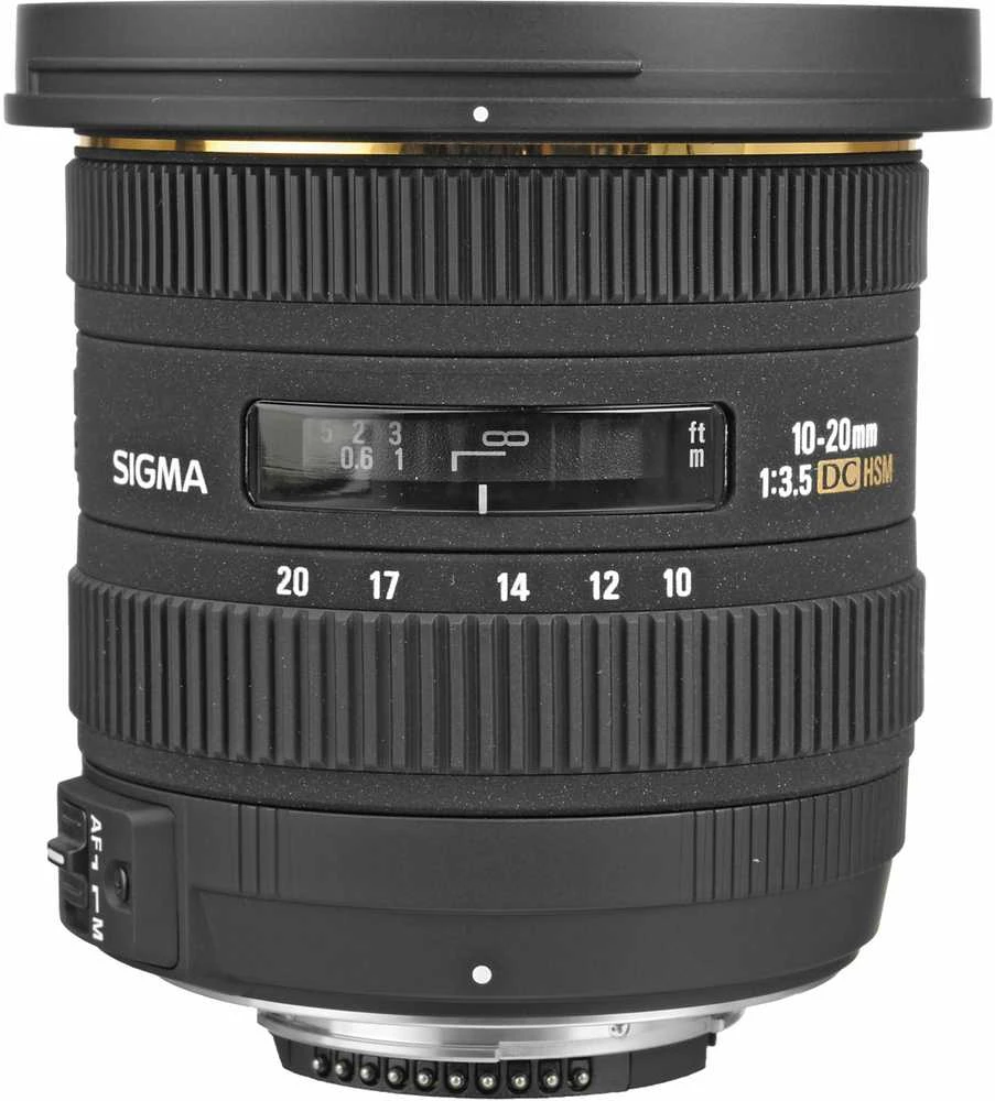 Objektyvas Sigma 10-20mm f/3.5 EX DC HSM Nikon