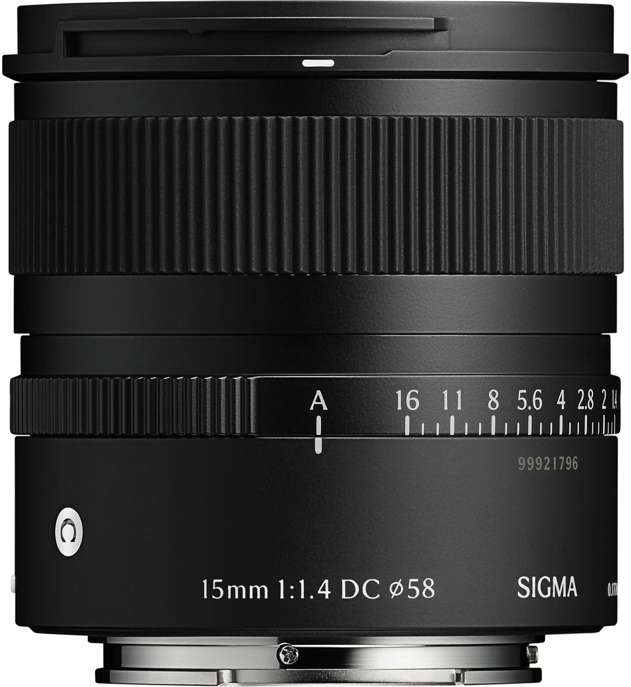 Objektyvas „Sigma 15mm F1.4 DC“ | Šiuolaikinis | „Sony E“