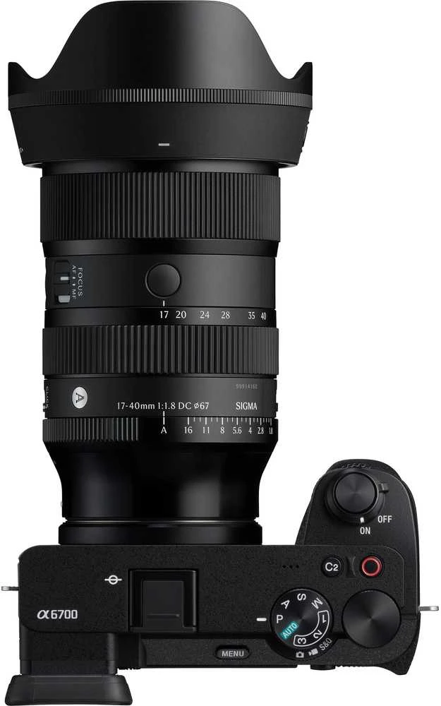 Objektyvas „Sigma“ 17–40 mm F1.8 DC | Menas | „Sony E“
