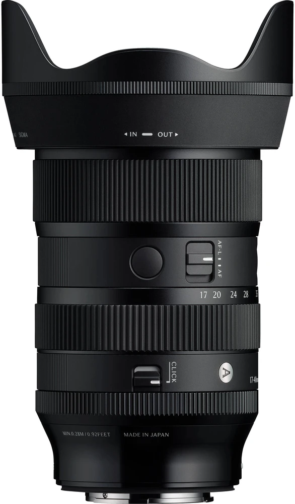 Objektyvas Sigma 17-40mm F1.8 DC ART Fujifilm X mount