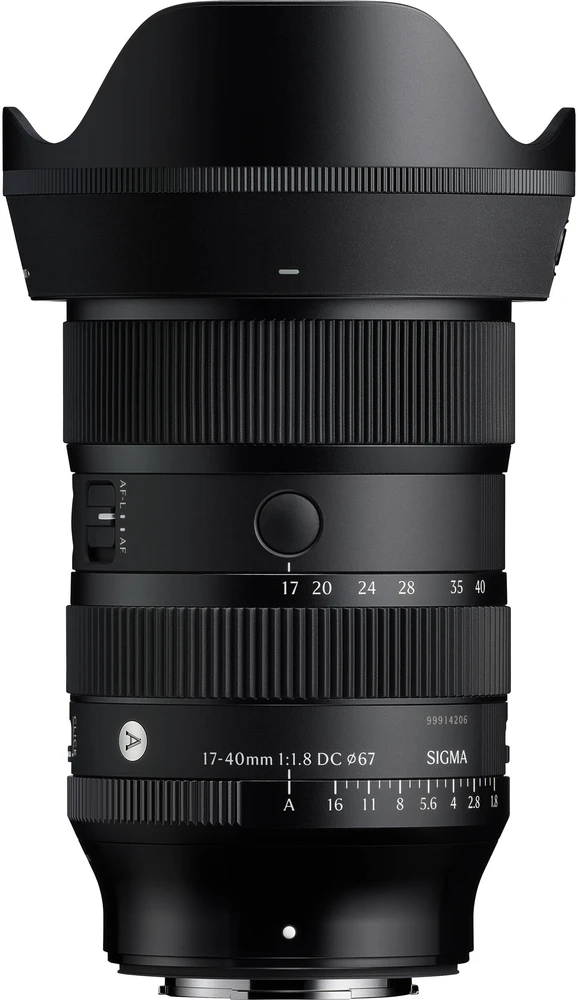 Objektyvas Sigma 17-40mm F1.8 DC ART Fujifilm X mount
