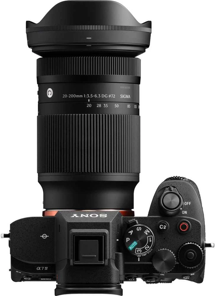 Objektyvas „Sigma 20-200mm F3.5-6.3 DG“ | Šiuolaikinis | „Sony E“