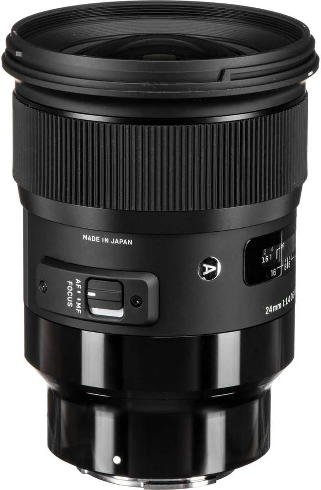 Objektyvas Sigma 24mm F1.4 DG HSM | Art | Sony E-mount