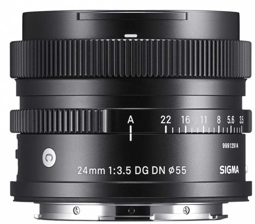 Objektyvas „Sigma 24mm F3.5 DG DN“ | Šiuolaikinis | „Sony E“ tvirtinimas