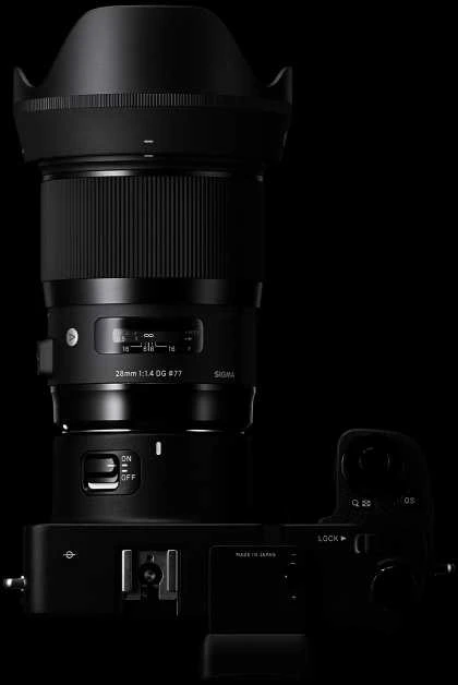 Objektyvas Sigma 28 mm F1.4 DG HSM „Sony“ E tipo tvirtinimas [ART]