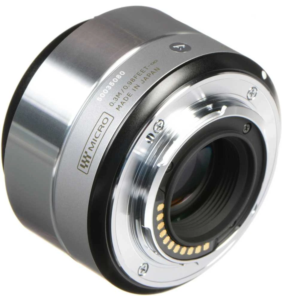 Objektyvas Sigma 30mm F2.8 DN | Art | Micro Four Thirds mount | Sidabrinis