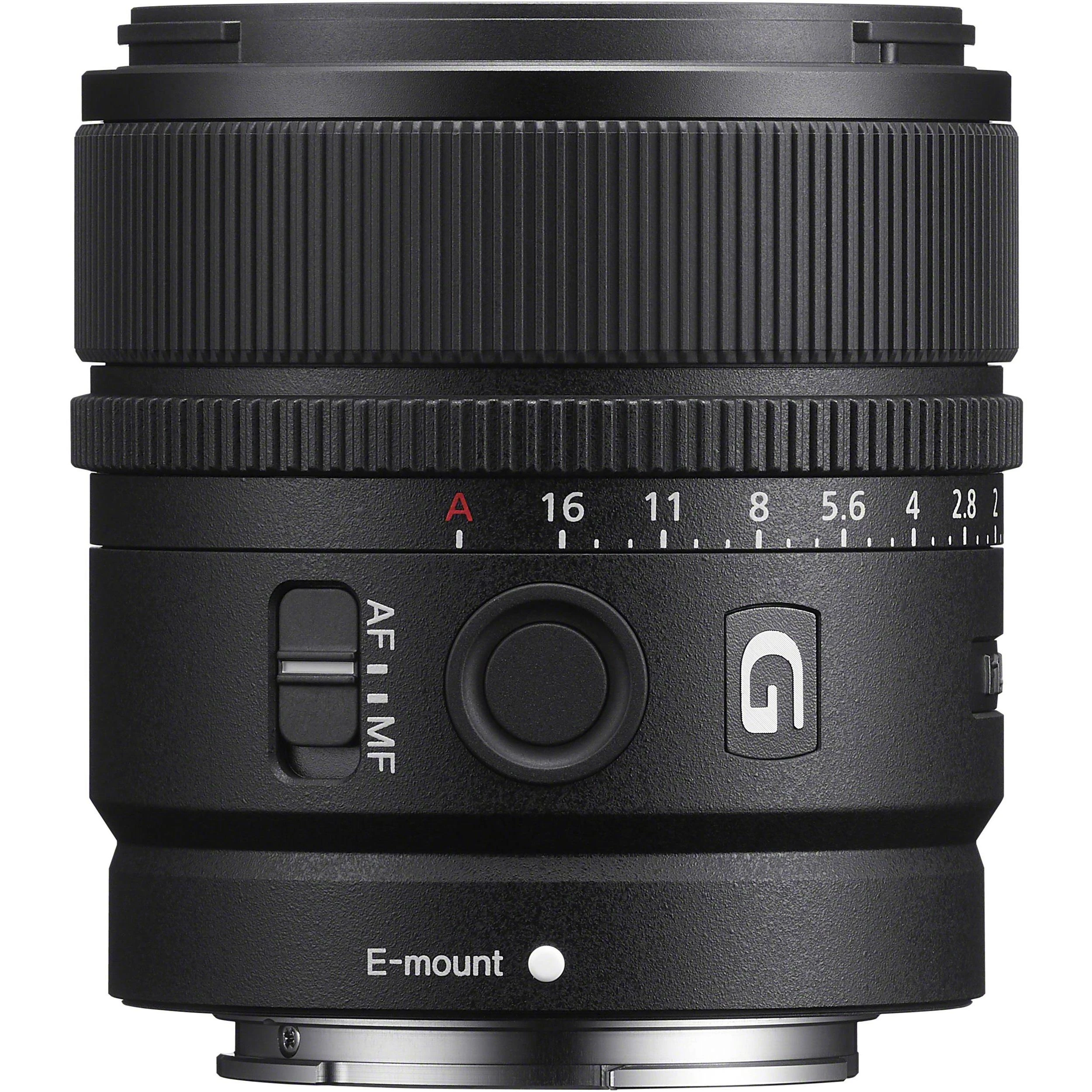 Objektyvas Sony E 15mm F1.4 G (Juodas) | (SEL15F14G)
