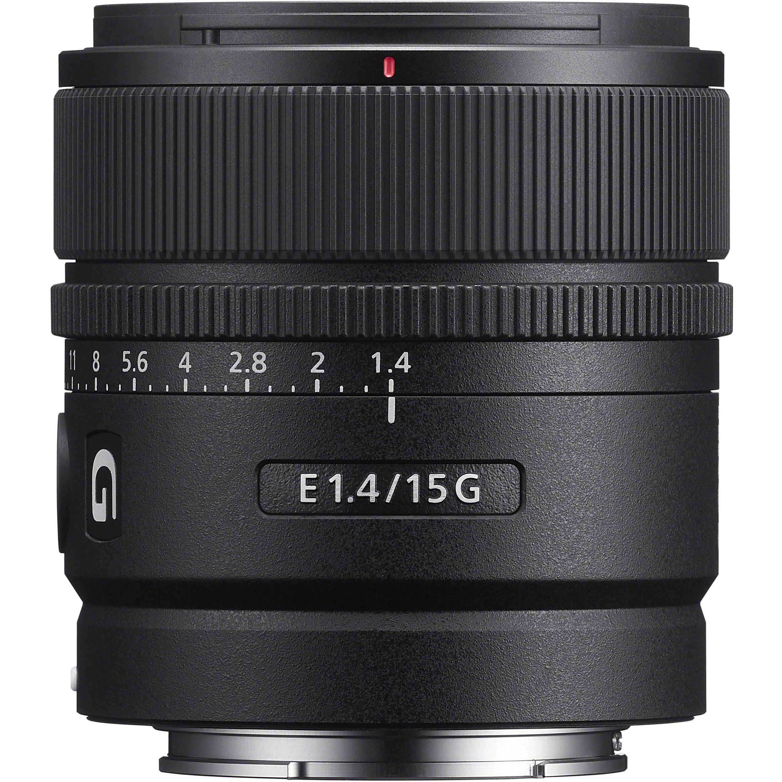 Objektyvas Sony E 15mm F1.4 G (Juodas) | (SEL15F14G)