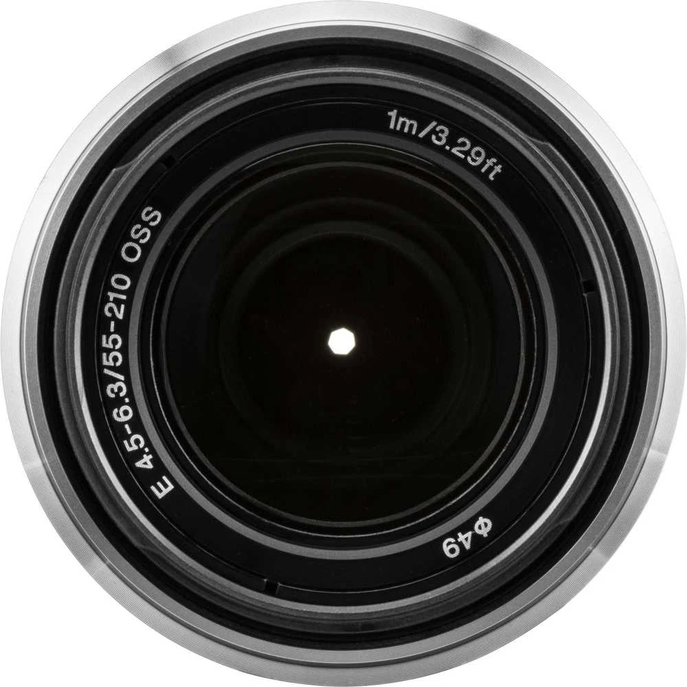 Objektyvas Sony E 55-210mm F4.5-6.3 OSS (Sidabrinis) | (SEL55210/S)