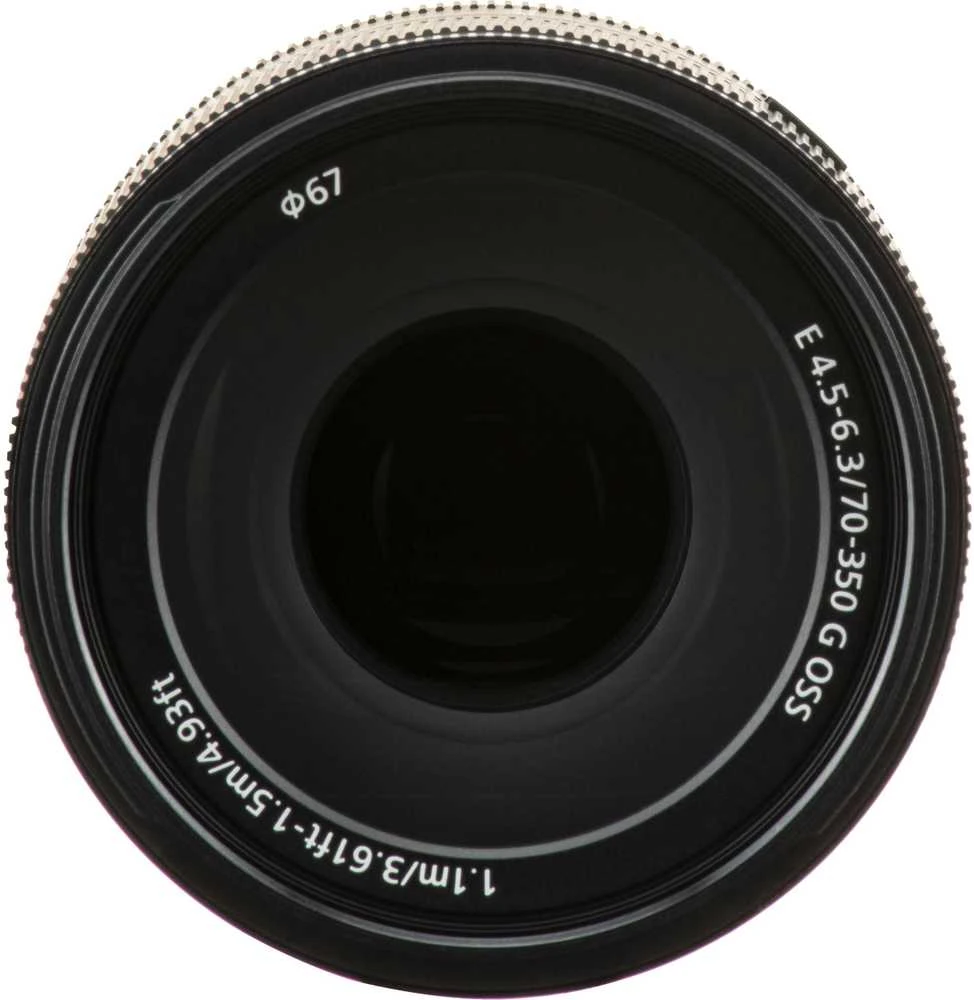 Sony SEL70350G SLR Standartinio priartinimo objektyvas Juoda