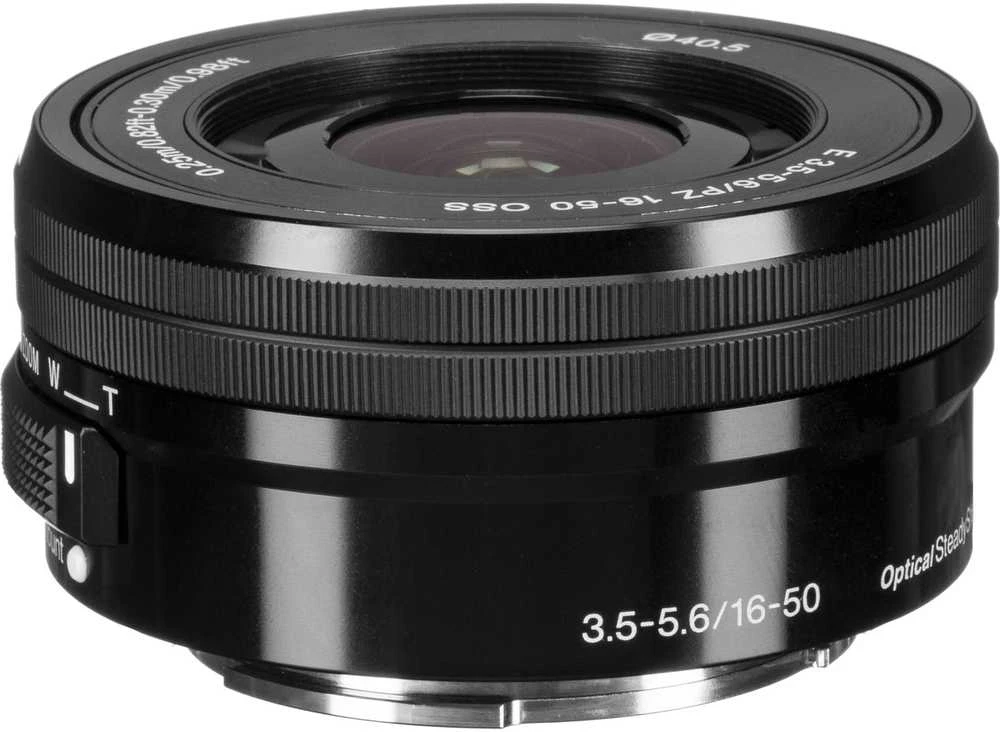 Sony SEL-1650 E16-50mm, F3.5-5.6 naujas standartinis priartinimo objektyvas