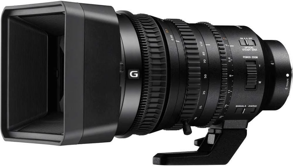 Sony SELP18110G Priartinimo teleobjektyvas Juoda