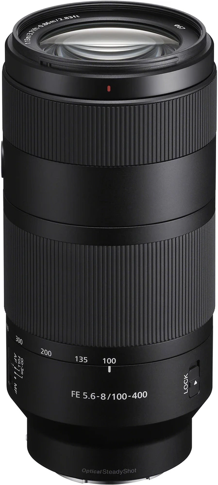 Objektyvas Sony FE 100-400mm F5.6-8 OSS | (SEL100400B.SYX)