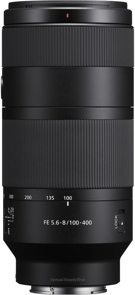 Objektyvas Sony FE 100-400mm F5.6-8 OSS | (SEL100400B.SYX)