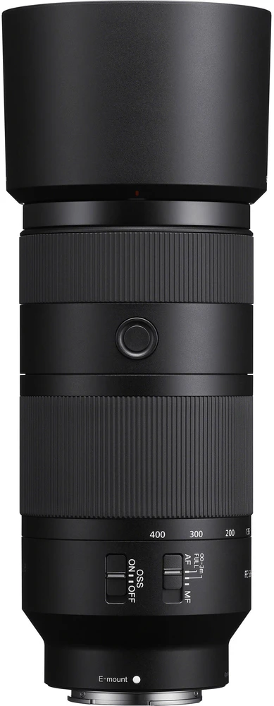 Objektyvas Sony FE 100-400mm F5.6-8 OSS | (SEL100400B.SYX)