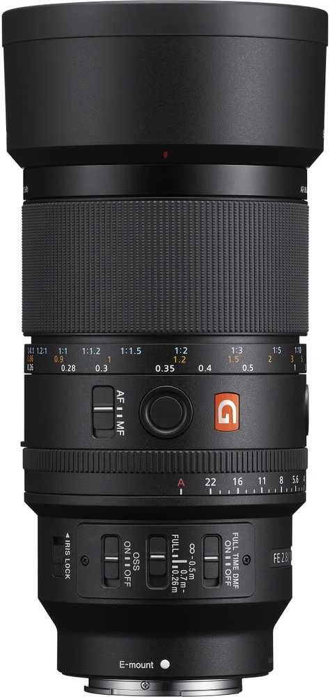 Objektyvas Sony FE 100mm F2.8 Macro GM OSS (Juodas) | (SEL100M28GMB.SYX)