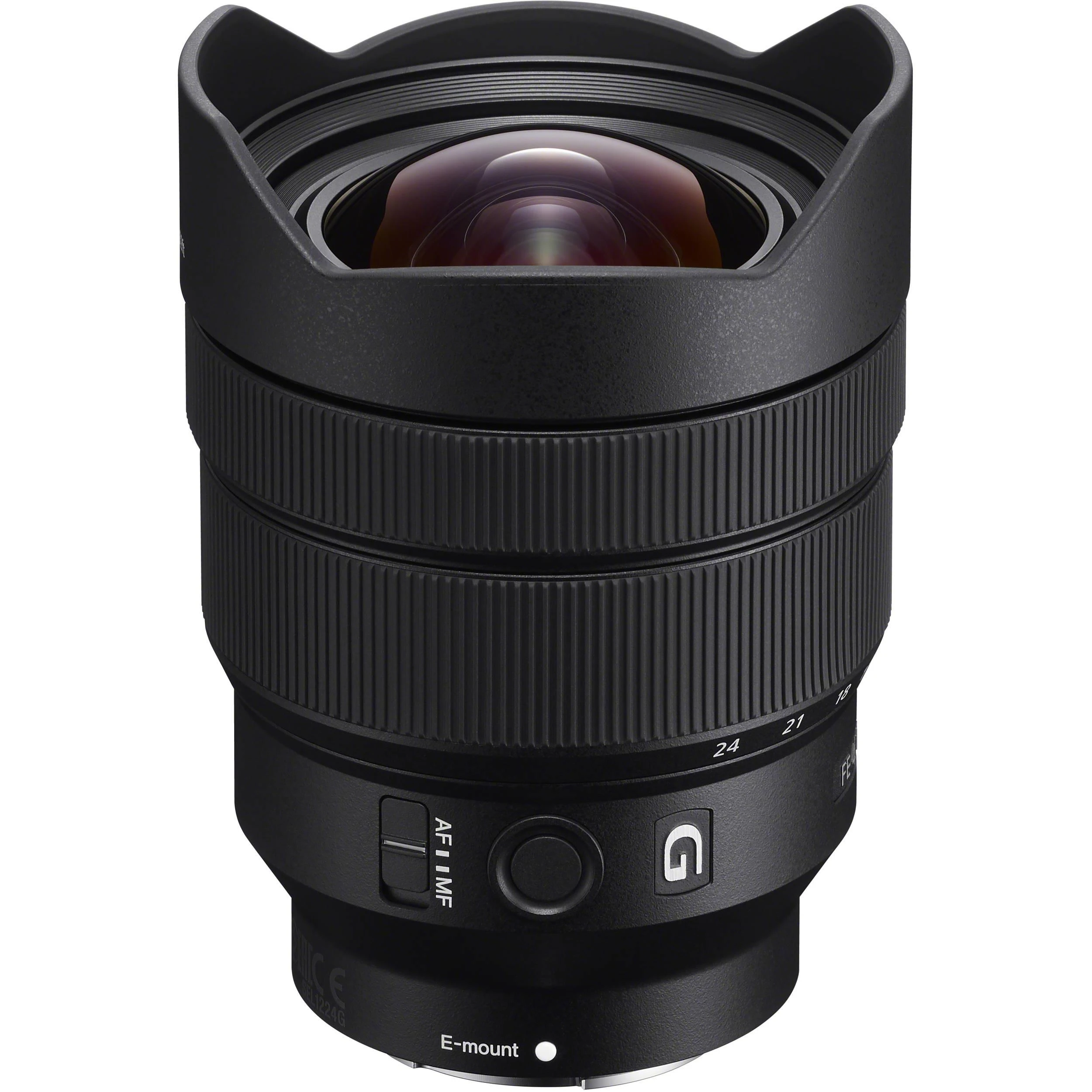 Sony FE 12-24mm F4 G MILC „Ultra“ platus objektyvas Juoda