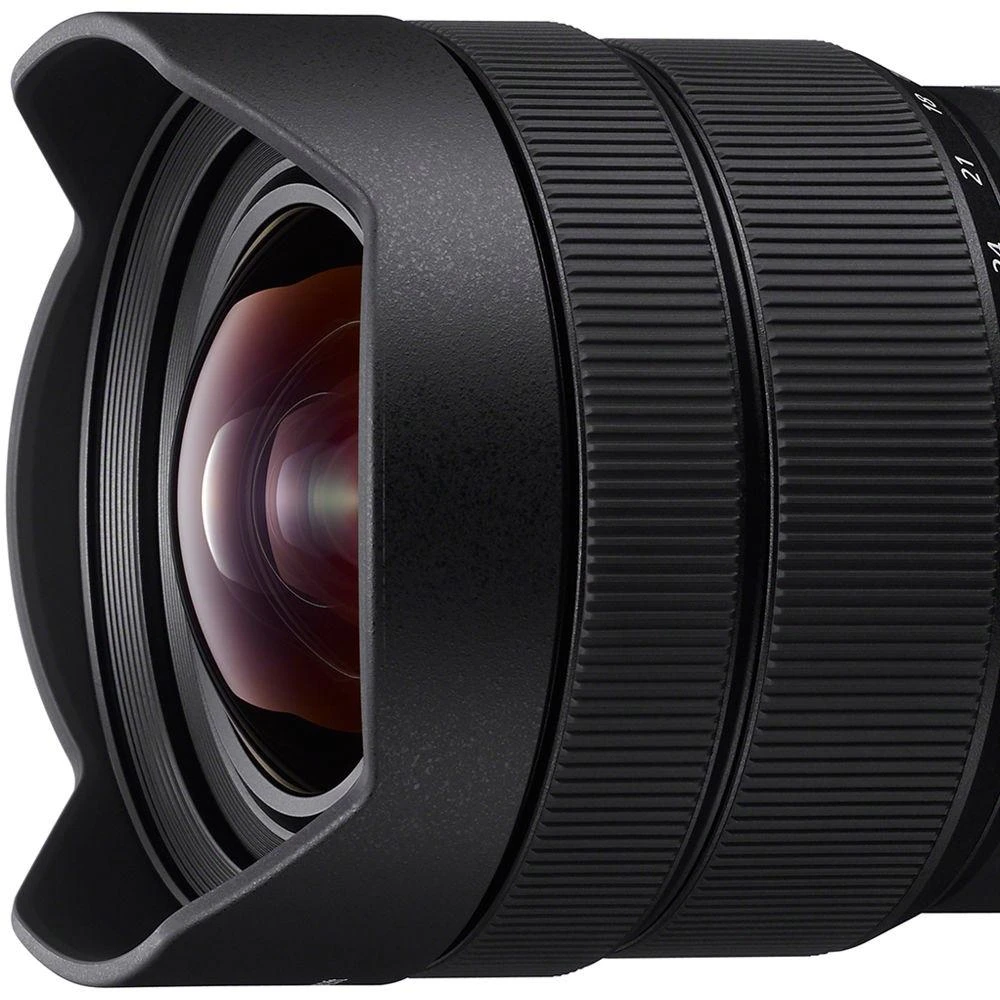 Sony FE 12-24mm F4 G MILC „Ultra“ platus objektyvas Juoda