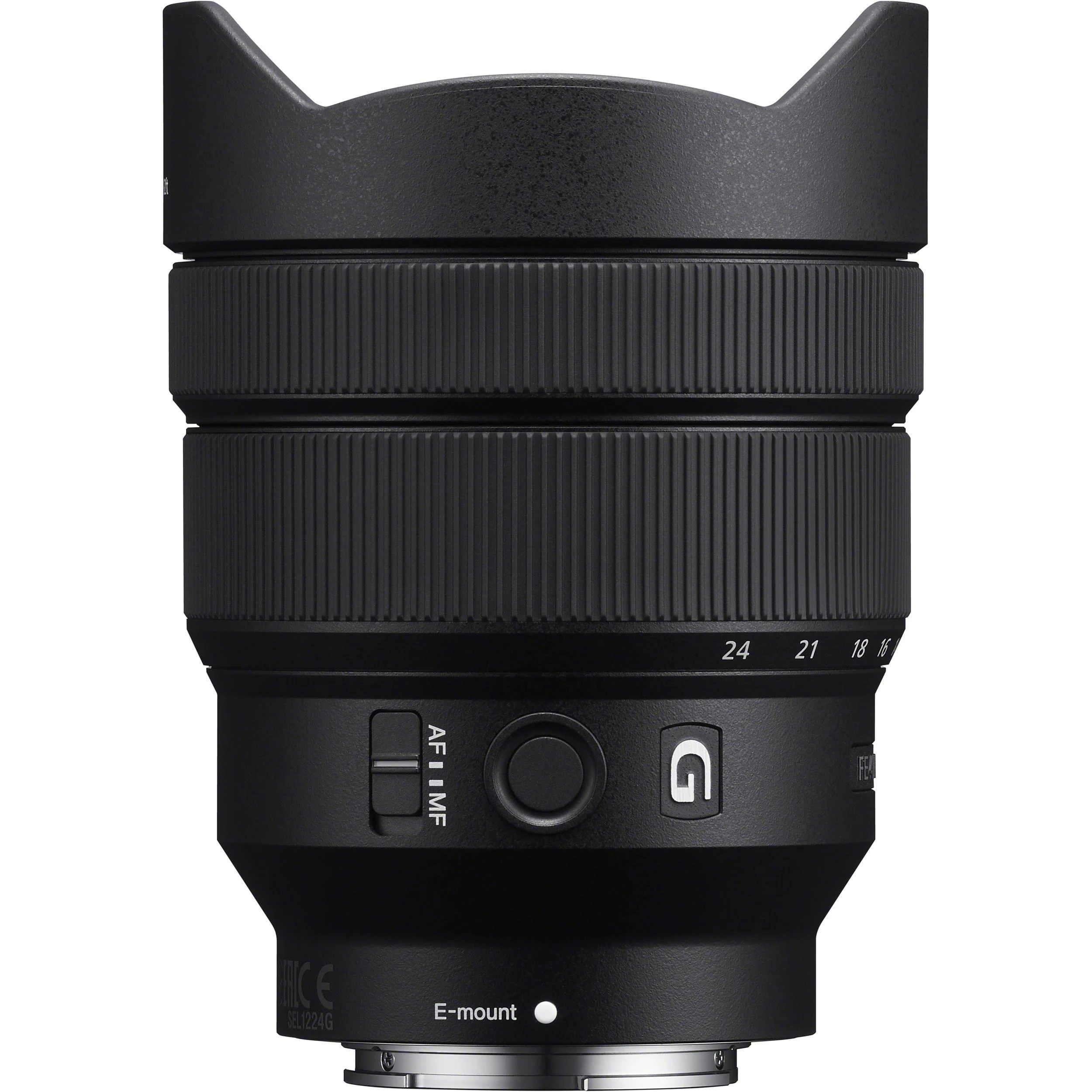 Sony FE 12-24mm F4 G MILC „Ultra“ platus objektyvas Juoda
