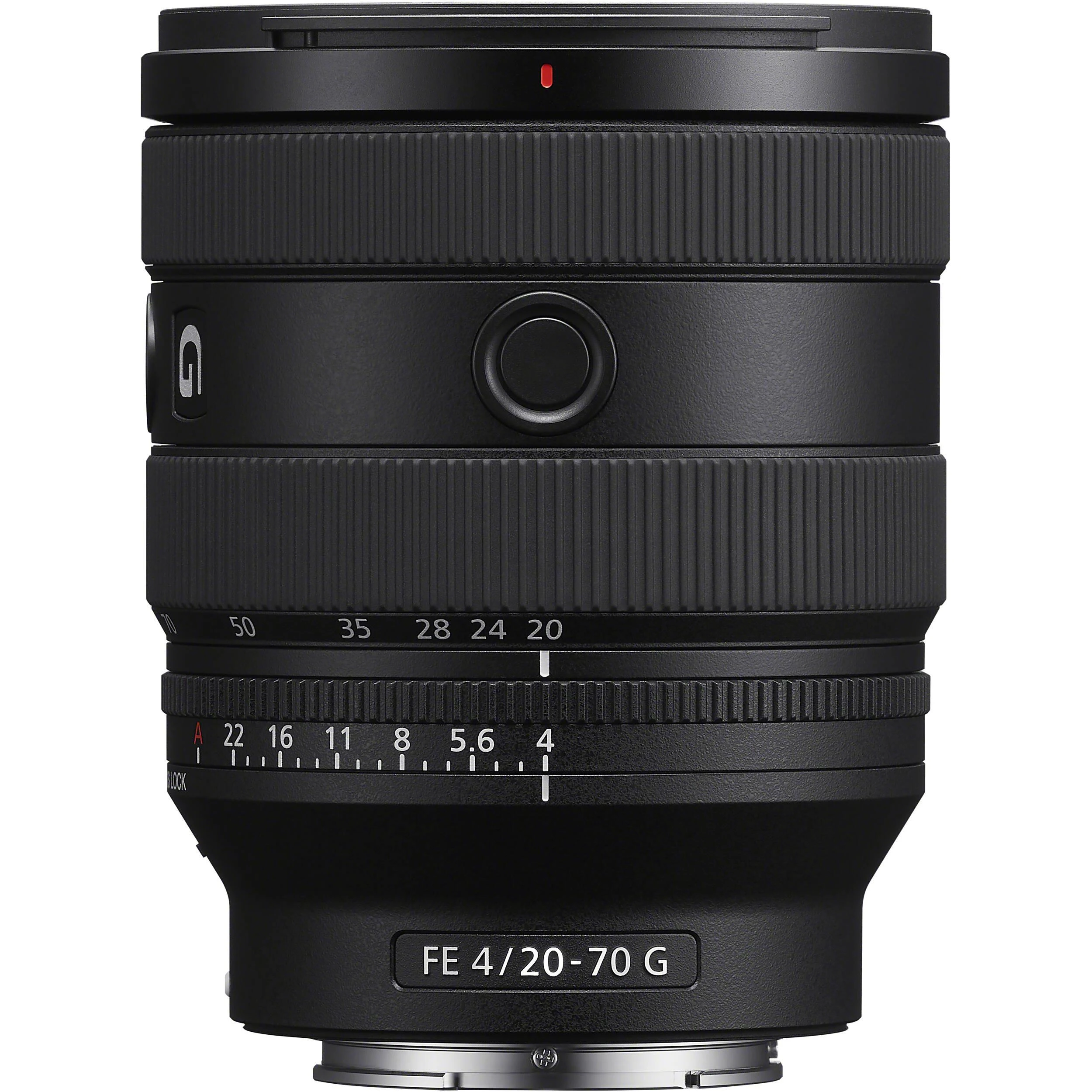 Objektyvas Sony SEL2070G FE 20-70mm F4G, modelis - ‎SEL2070G.SYX 