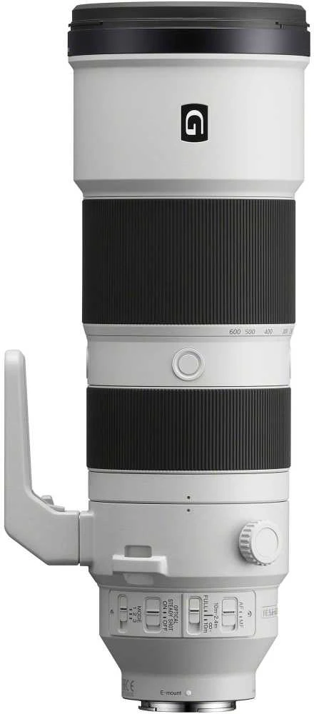 Sony FE 200–600 MM F5.6–6.3 G OSS MILC Priartinimo teleobjektyvas Balta