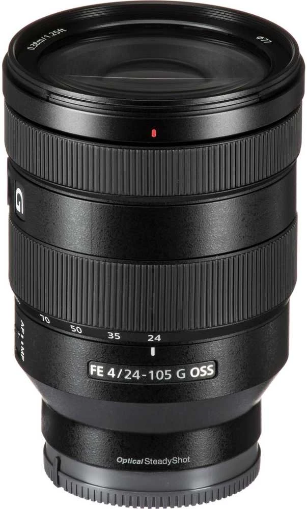 Objektyvas Sony FE 24-105mm F4 G OSS (Juodas) | (SEL24105G)
