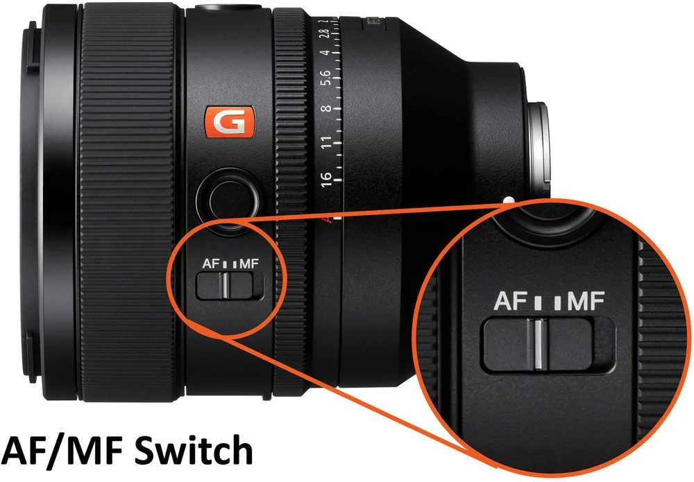 Objektyvas Sony FE 50mm F1.2 GM (Juodas) | (SEL50F12GM)