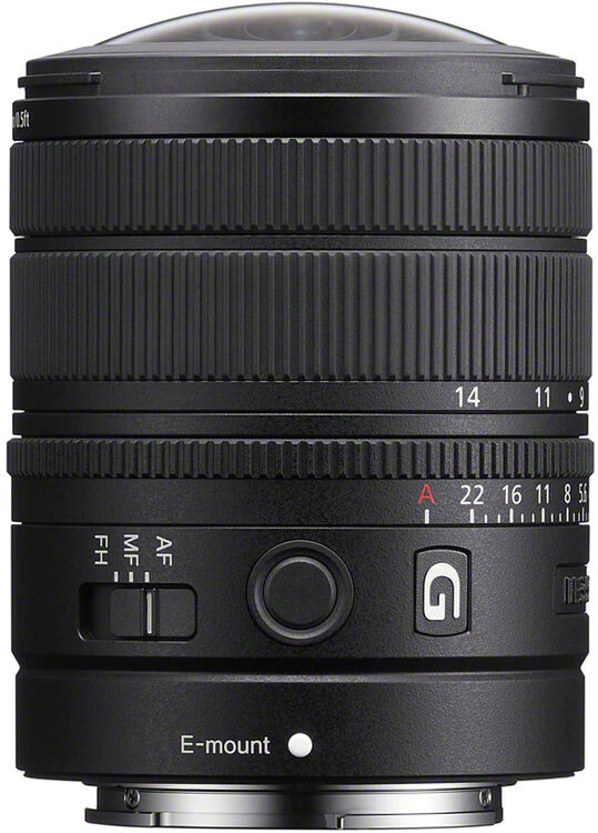 Objektyvas Sony FE 8-14mm F3.5 Fisheye G (SEL814GB.SYX)