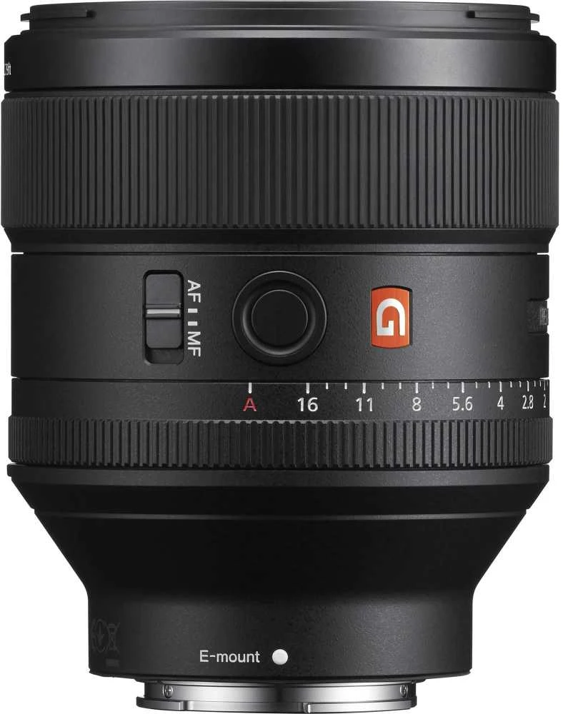 Objektyvas Sony FE 85mm F1.4 GM (Juodas) | (SEL85F14GM)