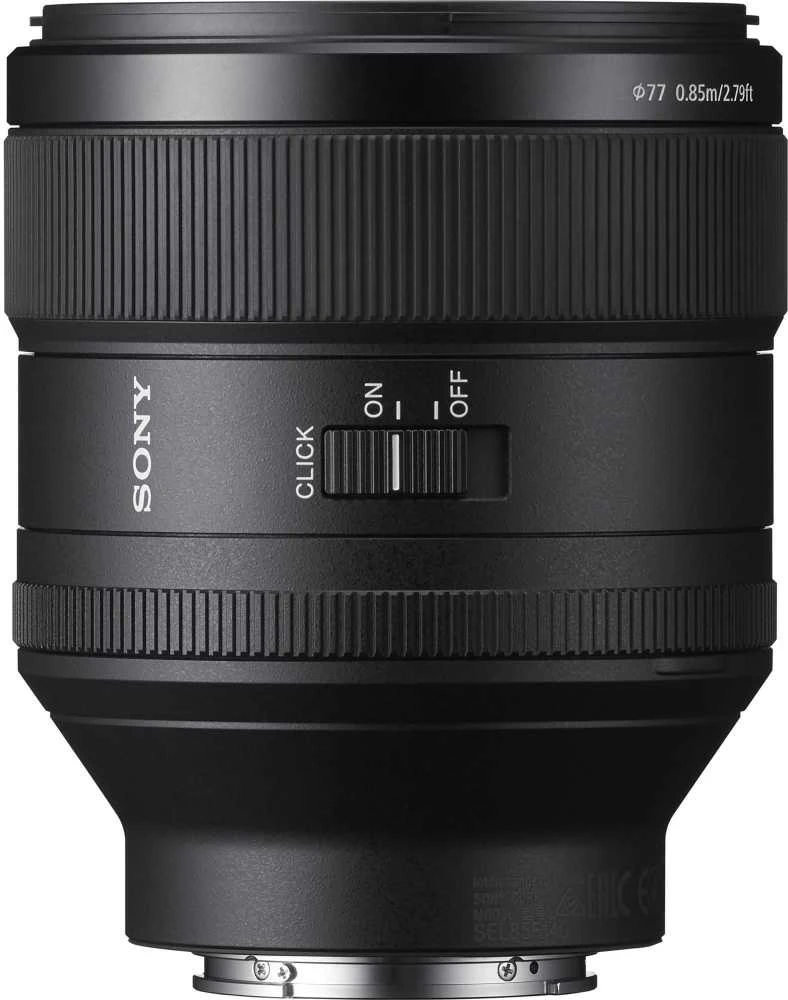 Objektyvas Sony FE 85mm F1.4 GM (Juodas) | (SEL85F14GM)