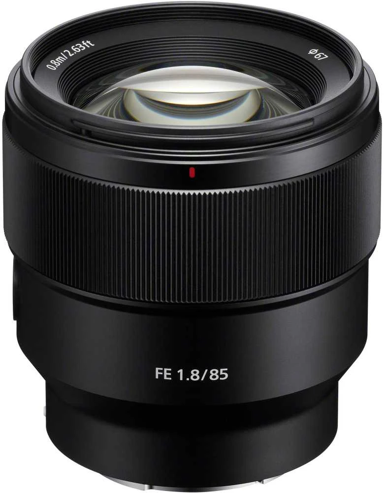 Objektyvas Sony FE 85mm F1.8 (Juodas) | (SEL85F18/B)