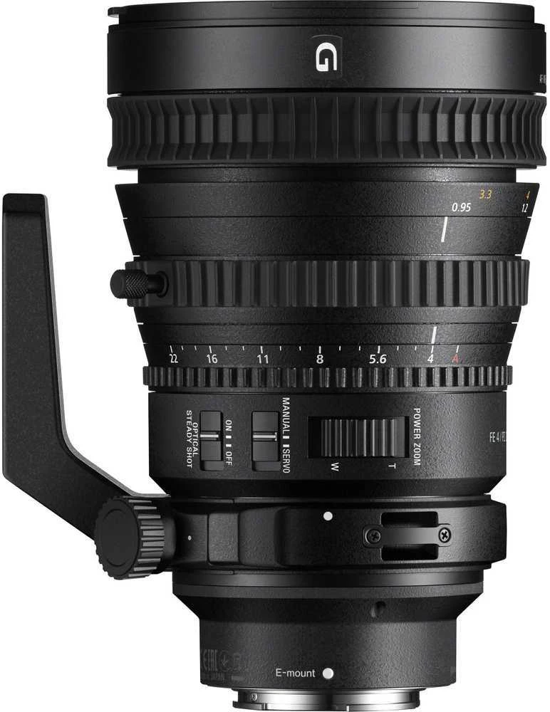 Objektyvas Sony FE PZ 28-135mm F4 G OSS (Juodas) | (SELP28135G)
