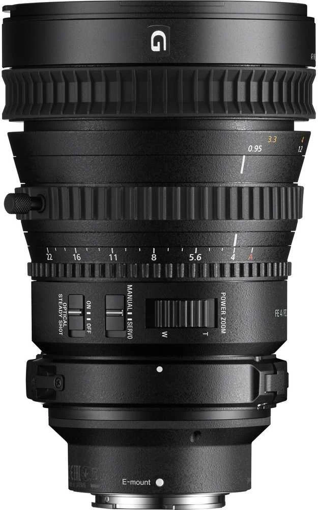 Objektyvas Sony FE PZ 28-135mm F4 G OSS (Juodas) | (SELP28135G)