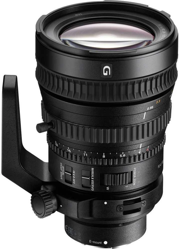 Objektyvas Sony FE PZ 28-135mm F4 G OSS (Juodas) | (SELP28135G)