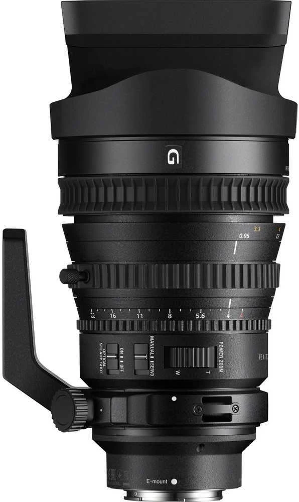 Objektyvas Sony FE PZ 28-135mm F4 G OSS (Juodas) | (SELP28135G)