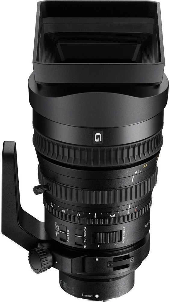 Objektyvas Sony FE PZ 28-135mm F4 G OSS (Juodas) | (SELP28135G)