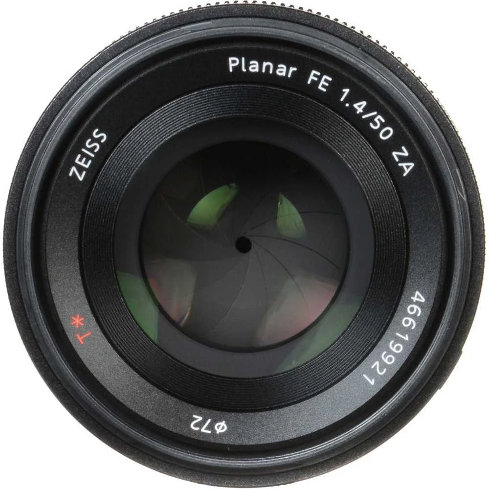 Objektyvas Sony Planar T* FE 50mm F1.4 ZA (Juodas) | (SEL50F14Z) | Carl Zeiss