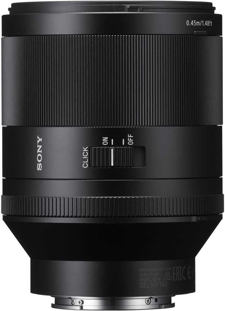Objektyvas Sony Planar T* FE 50mm F1.4 ZA (Juodas) | (SEL50F14Z) | Carl Zeiss